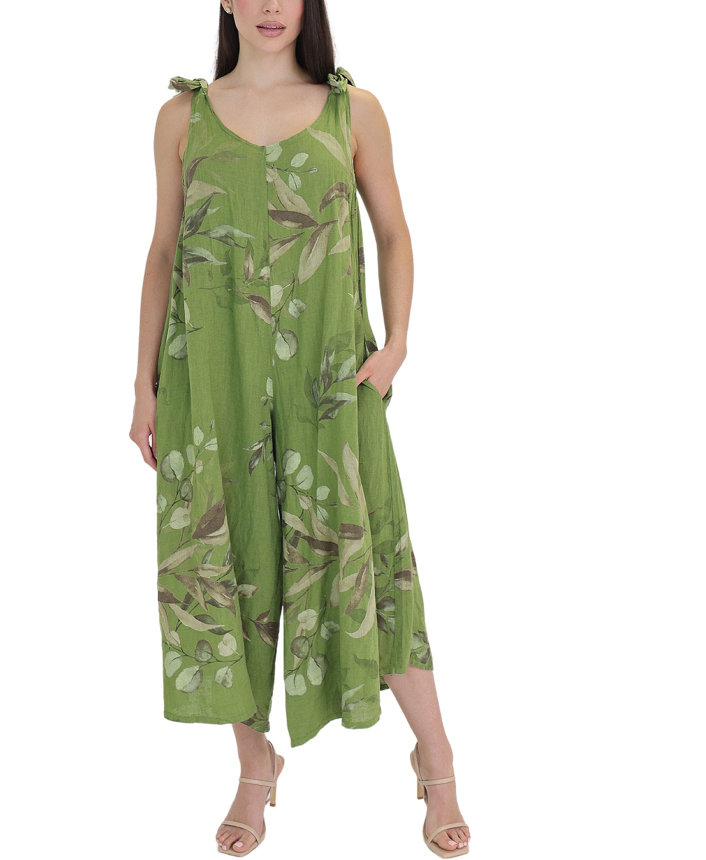 Floral Print Jumpsuit view 1