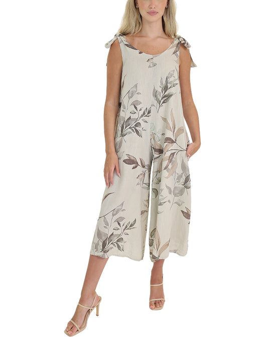 Floral Print Jumpsuit view