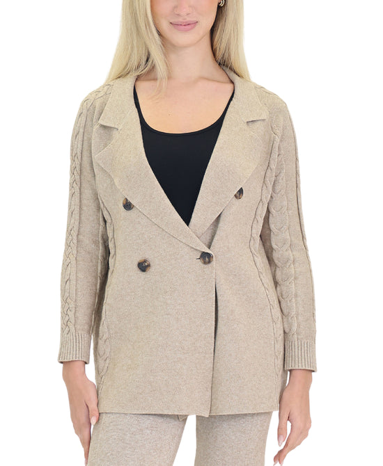 Cable Knit Blazer view