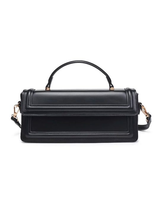 Vegan Leather Crossbody Handbag view