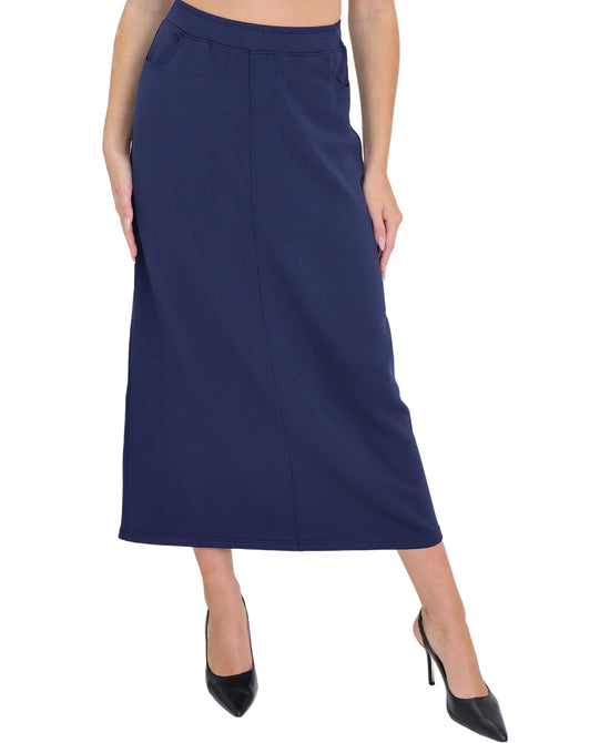 Cloud Fleece Maxi Skirt view