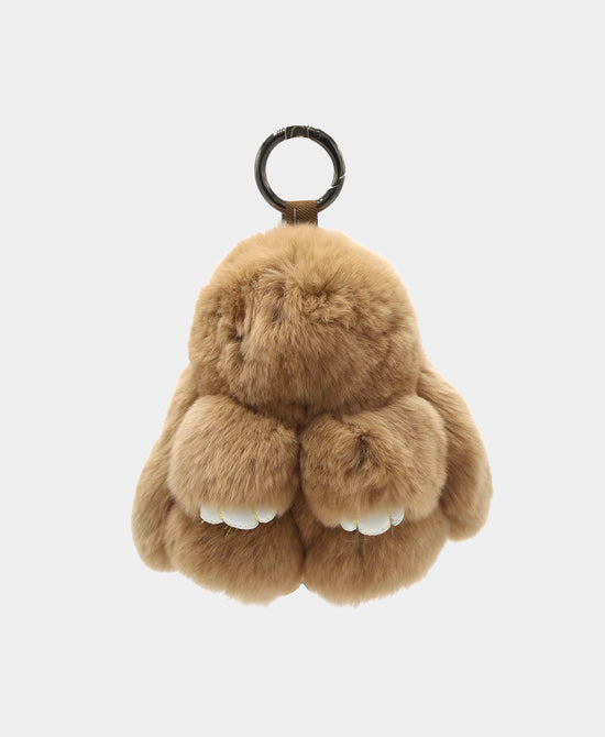 Rex Rabbit Fur Bag Charm/Key Chain view 