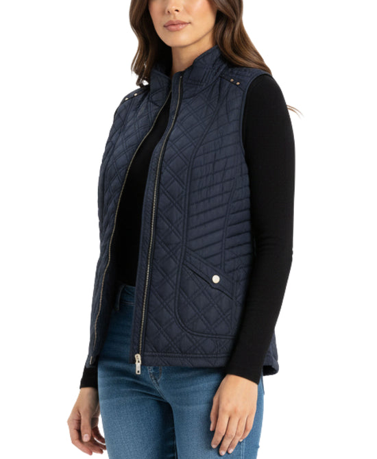 Quilted Vest view