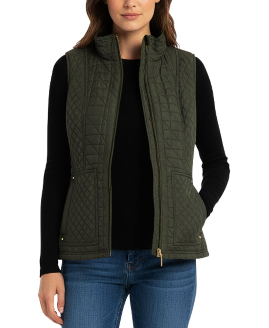 Quilted Vest view