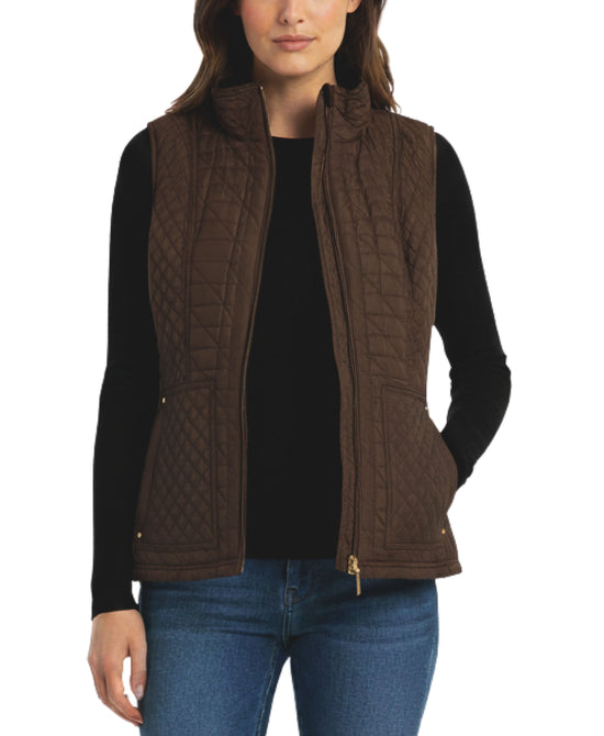 Quilted Vest view