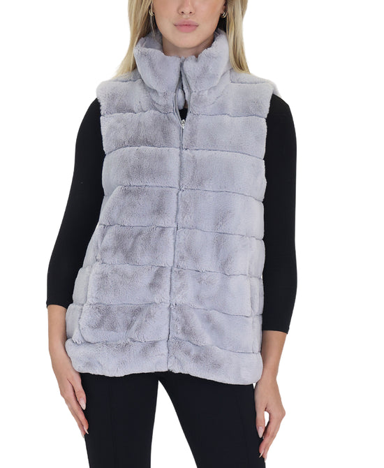 Faux Fur Vest view