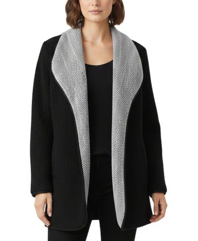 Reversible Herringbone Fleece Jacket image 2