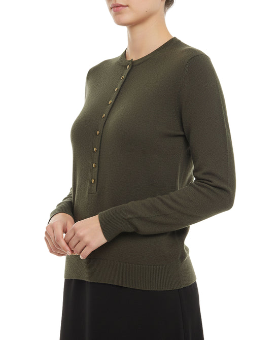 Sweater w/ Stud Detail view