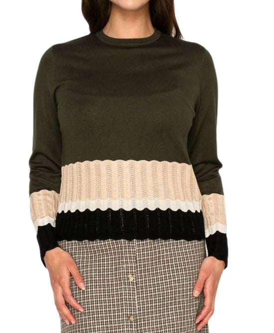 Colorblock Sweater view