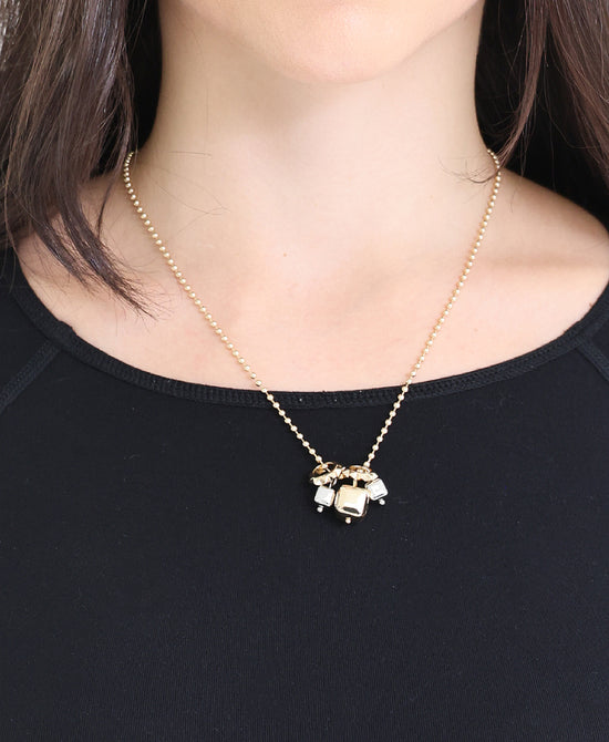 Beaded Necklace w/ Charms view