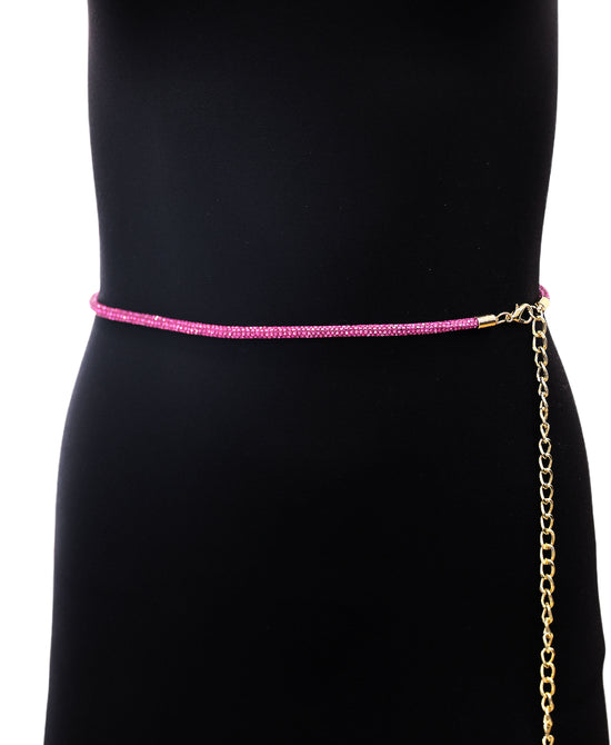 Crystal Chain Belt view