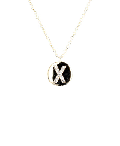 Initial Necklace w/ CZ image 23