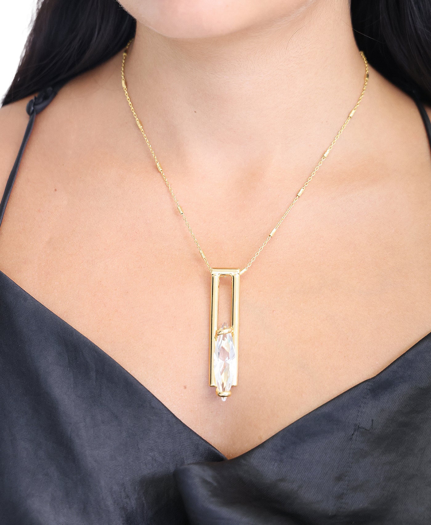 Genuine Crystal Necklace view 1