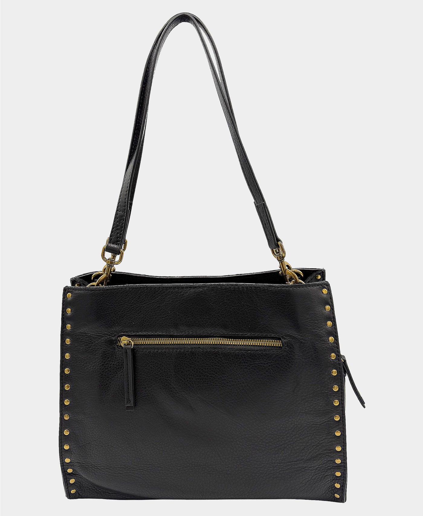 Leather Tote Bag w/ Studs view 2