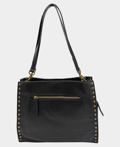 Leather Tote Bag w/ Studs image 2