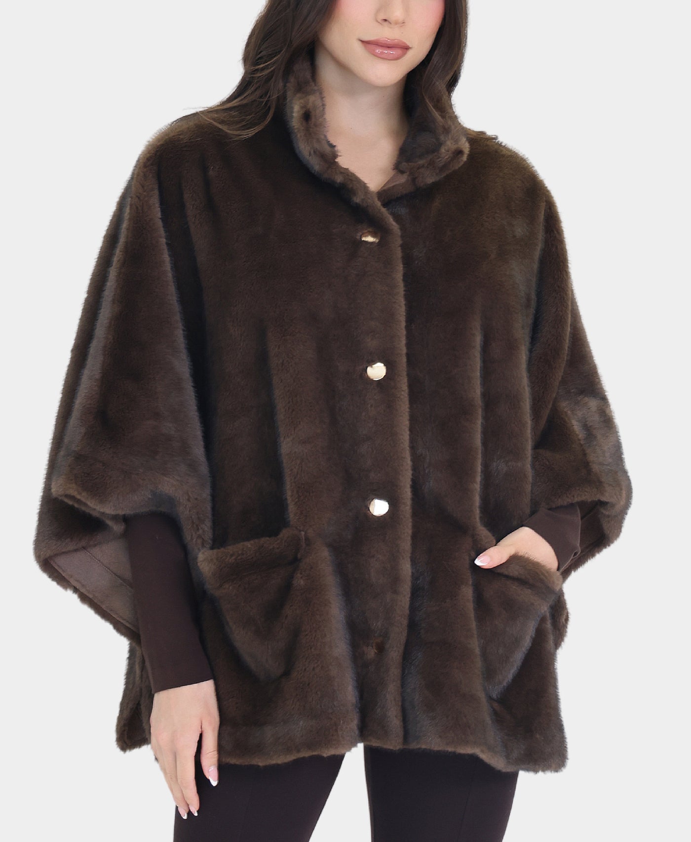 Faux Fur Capelet view 1