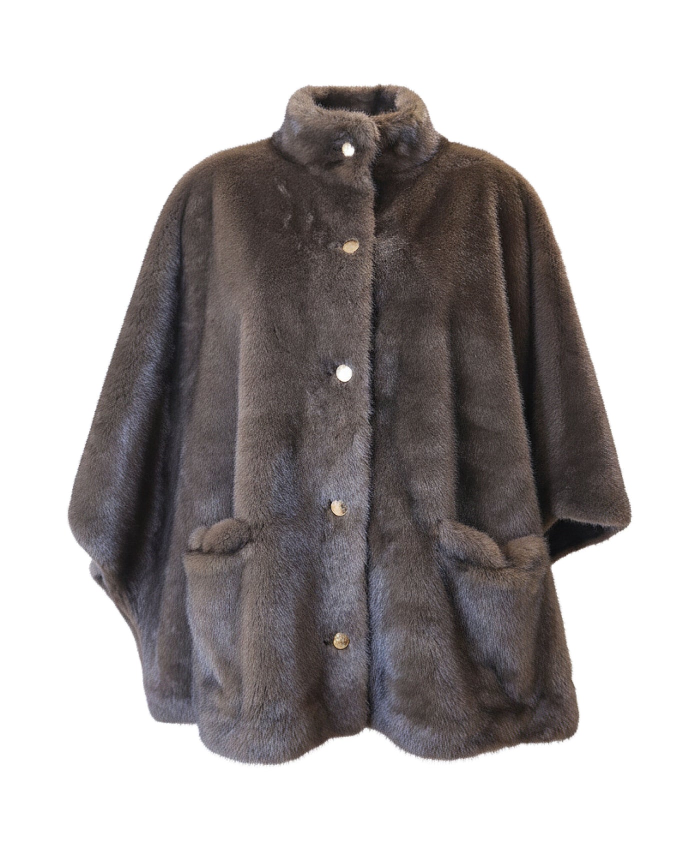 Faux Fur Capelet view 1