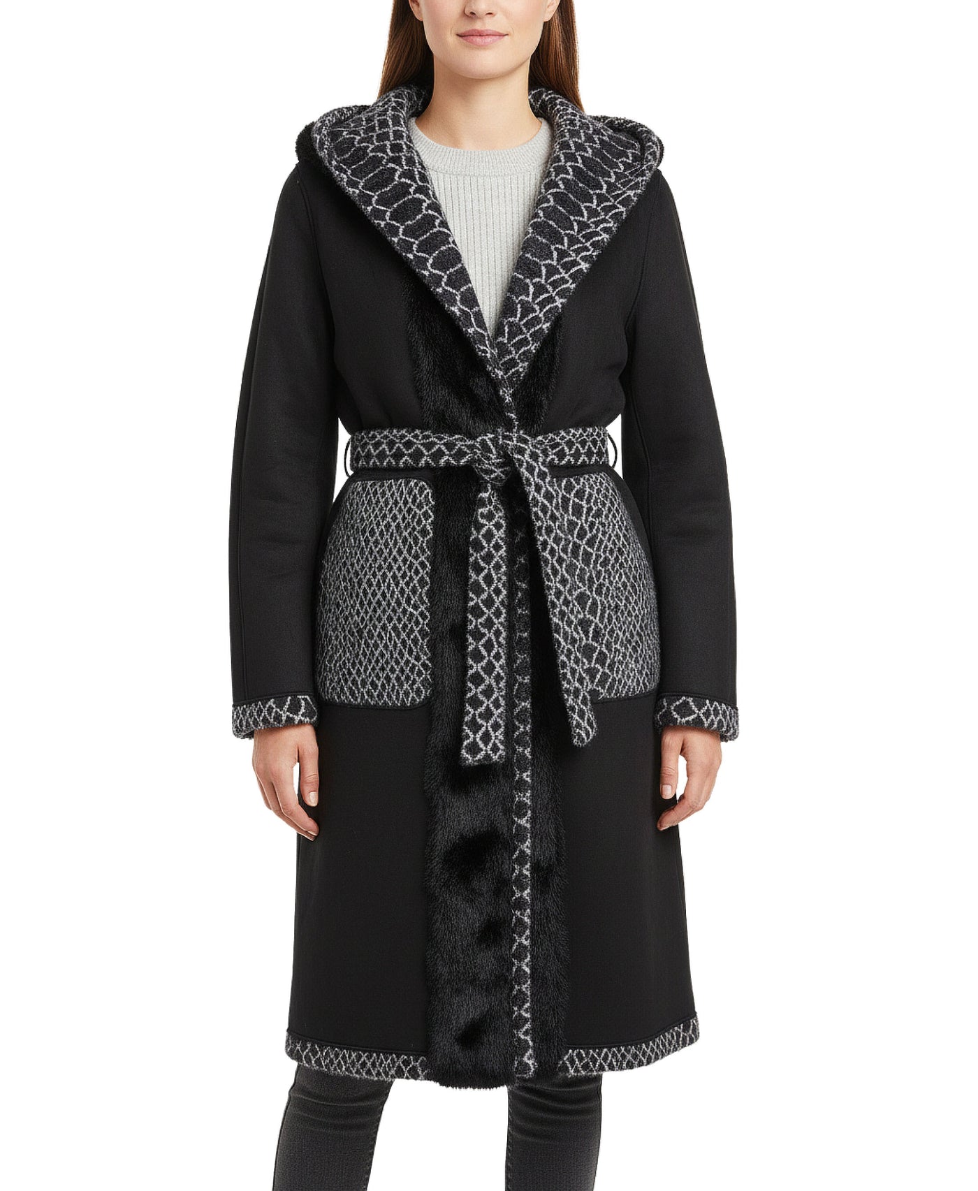 Reversible Faux Fur Coat view 1