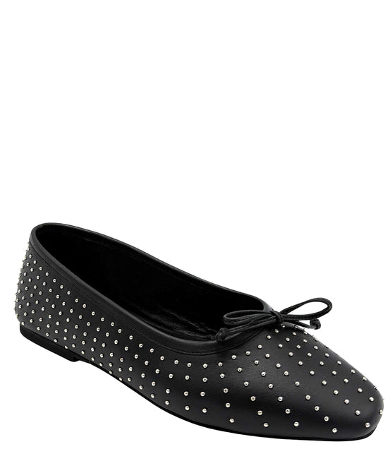 Leather Studded Flat view 