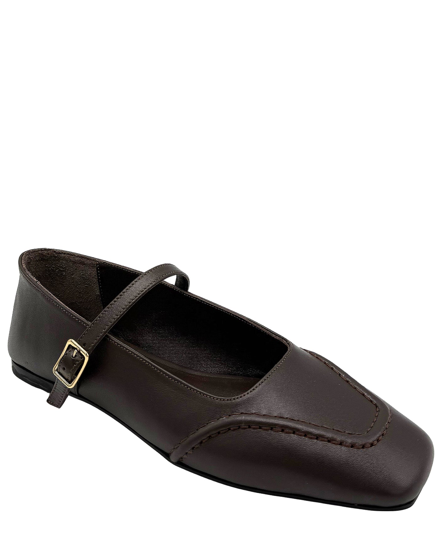 Leather Mary Jane Flat view 1