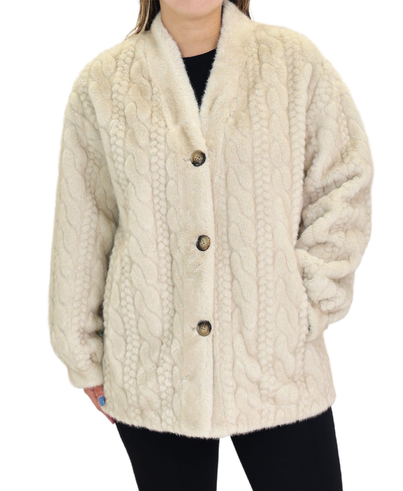 Faux Fur Jacket view 1