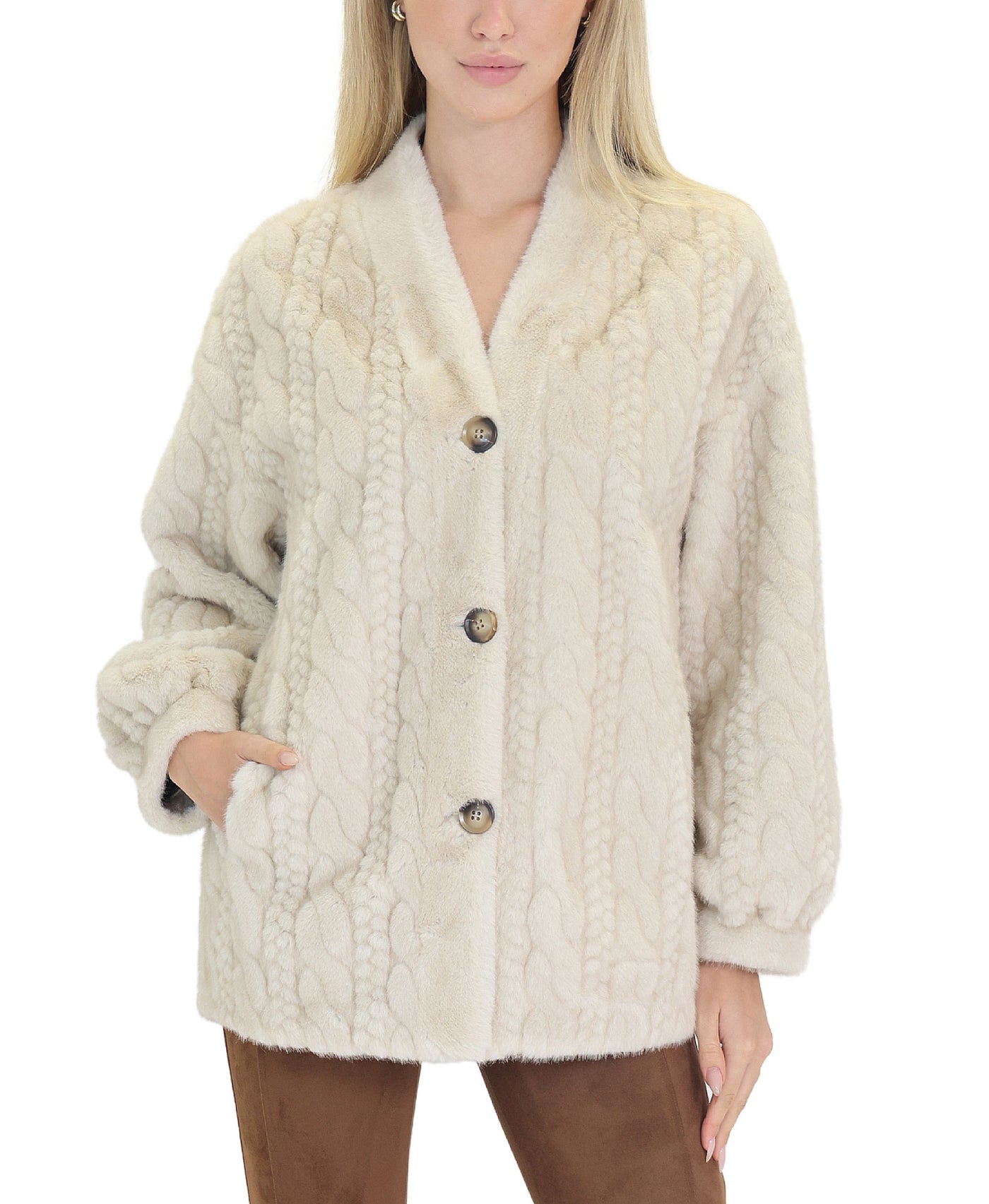 Faux Fur Jacket view 1