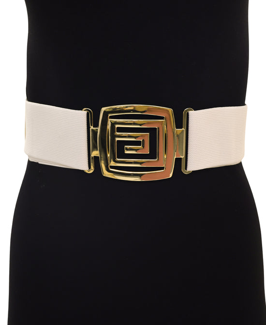 Elastic Metal Buckle Belt view 