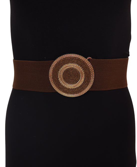 Round Buckle Belt view 