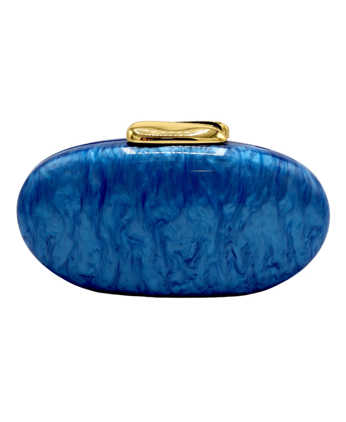 Marble Oval Clutch view 1