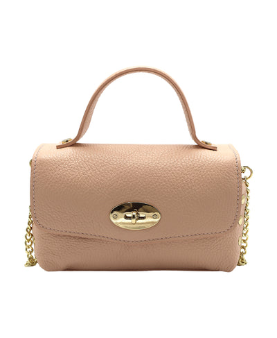 Small Leather Handbag w/ Studs image 1