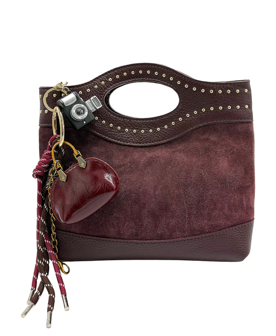 Mini Bag w/ Camera Keychain/Bag Charm view 