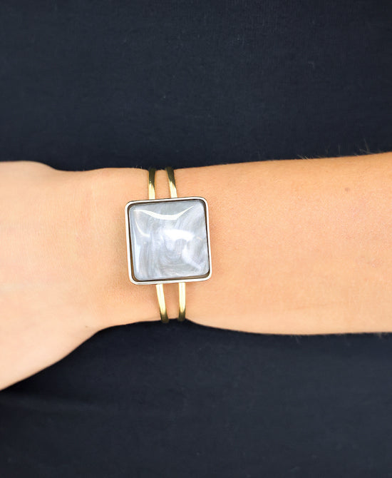 Square Cuff Bracelet view 