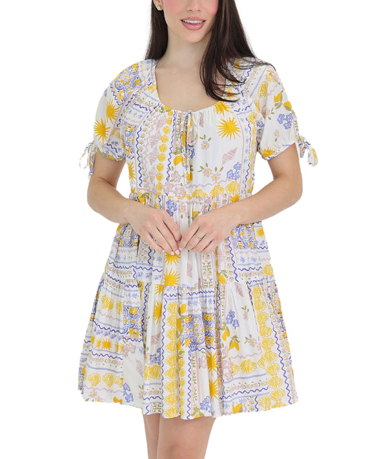 Printed Tiered Dress view 