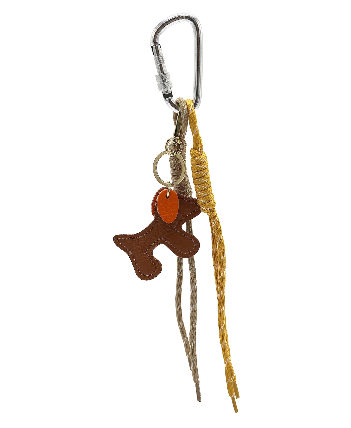 Faux Leather Dog Bag Charm/Keychain view 1