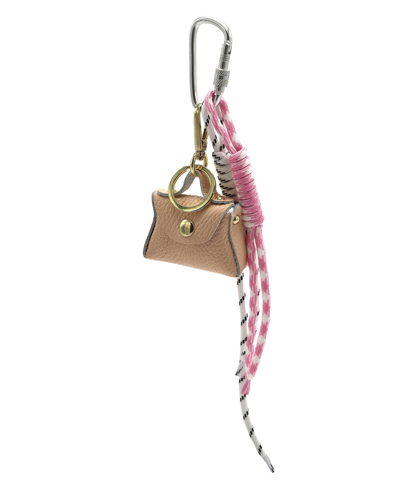 Faux Leather Mini Purse Bag Charm/Keychain view 1