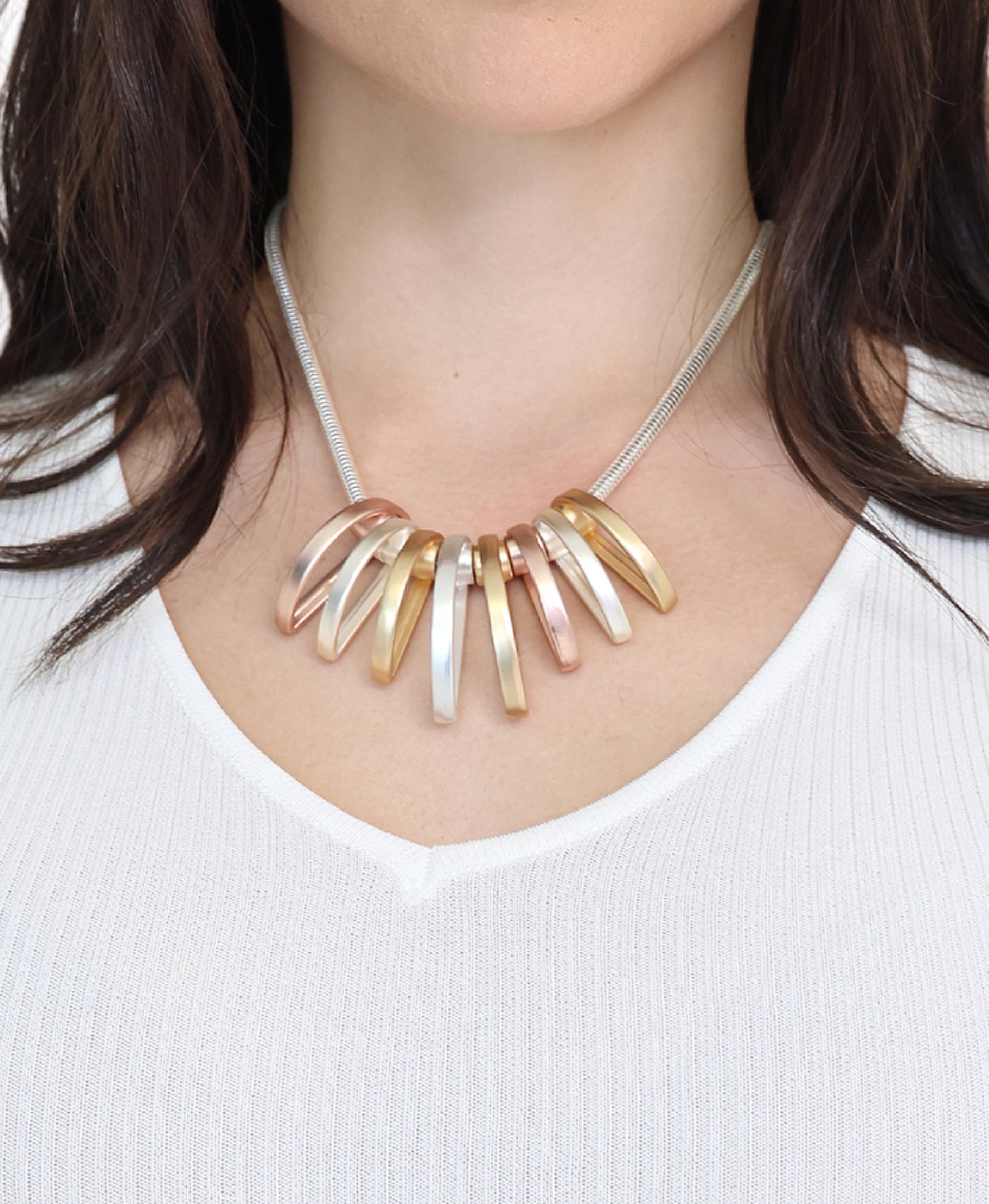 Metal Statement Necklace view 1
