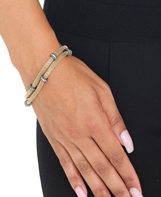 Double Strand Mesh Bracelet view 