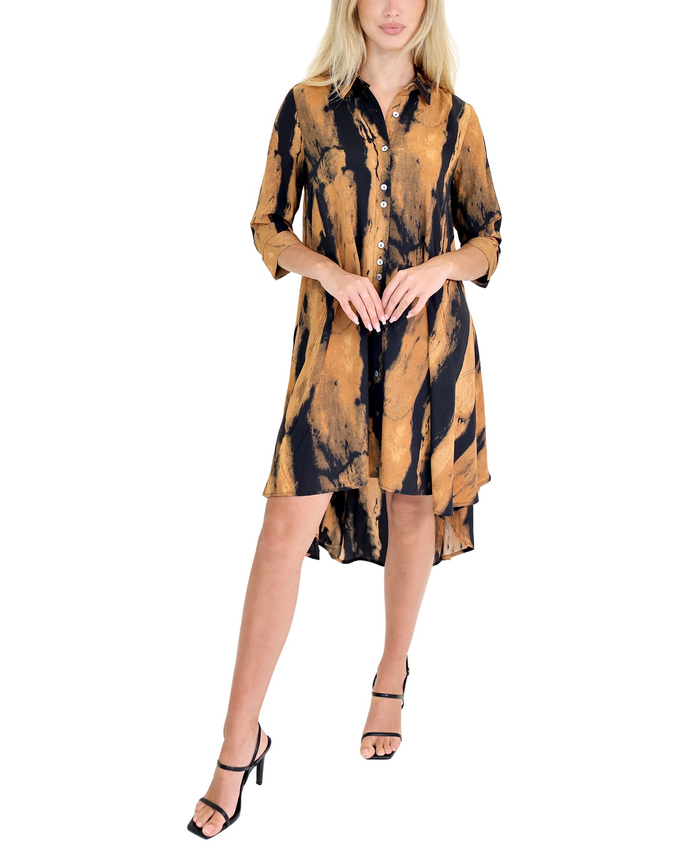 Hi-Lo Shirt Dress view 1