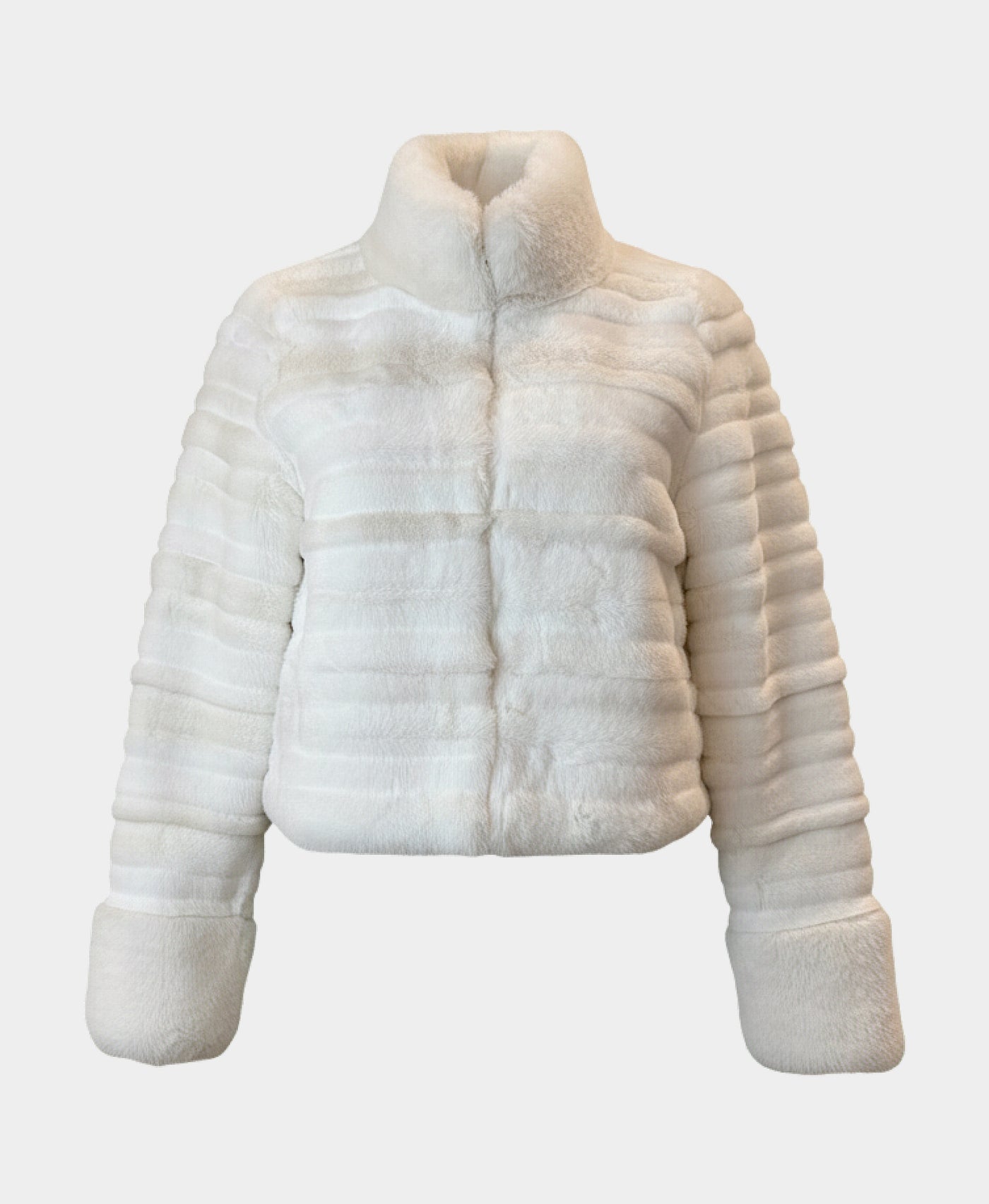 Faux Fur Cropped Jacket view 4