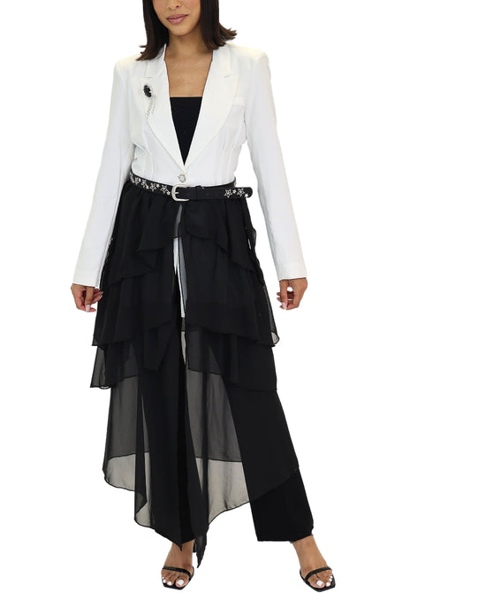 Blazer w/ Tulle Bottom view 