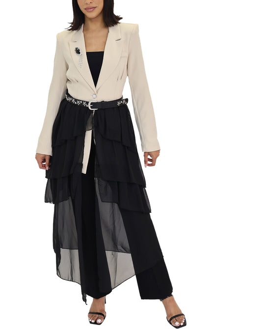Blazer w/ Tulle Bottom view 