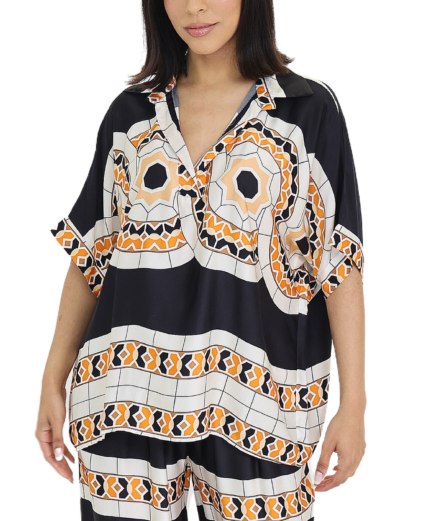 Printed Blouse view 1