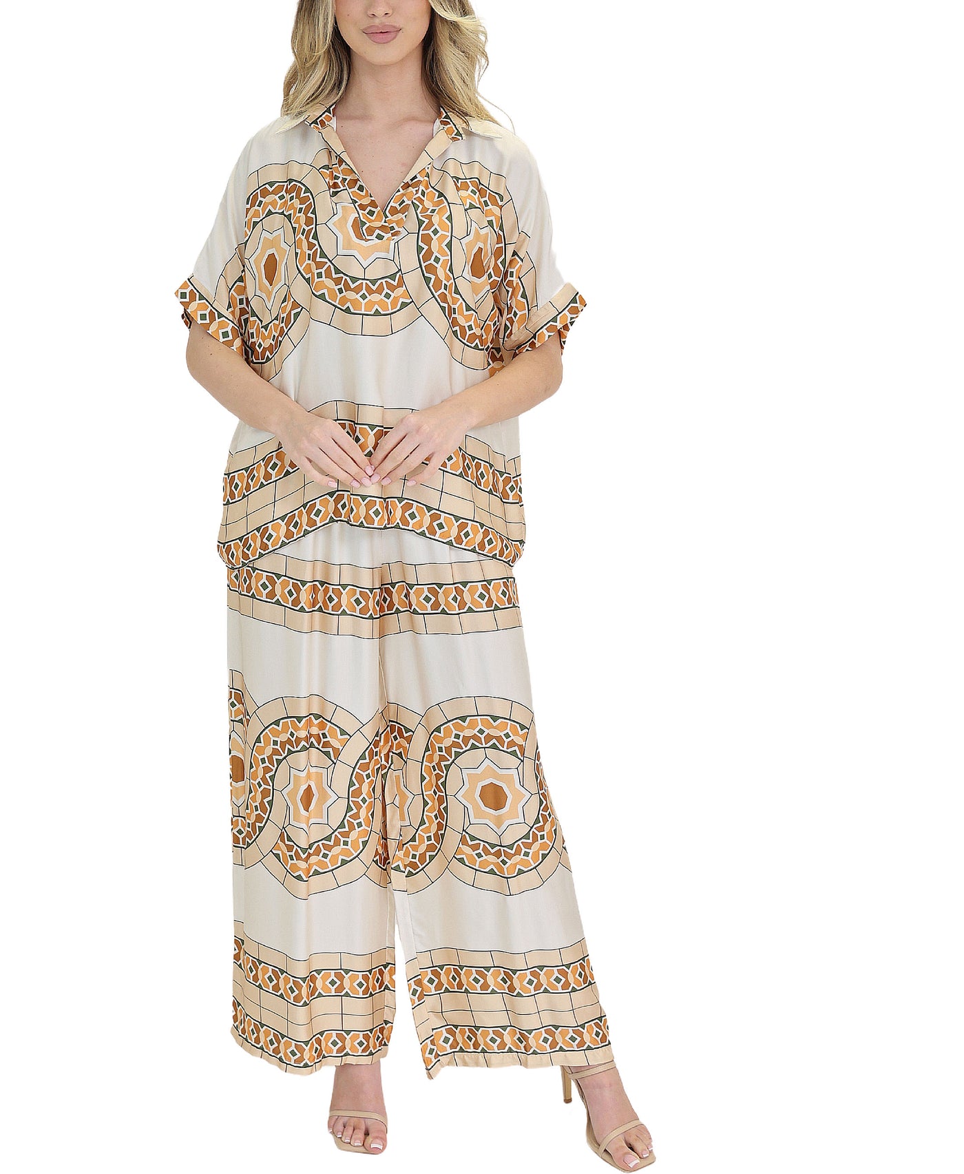 Printed Blouse view 2