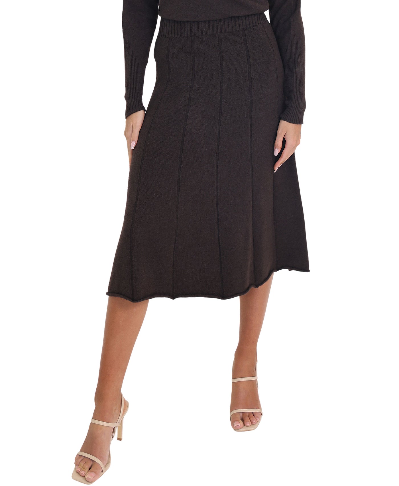Knit Midi Skirt view 1