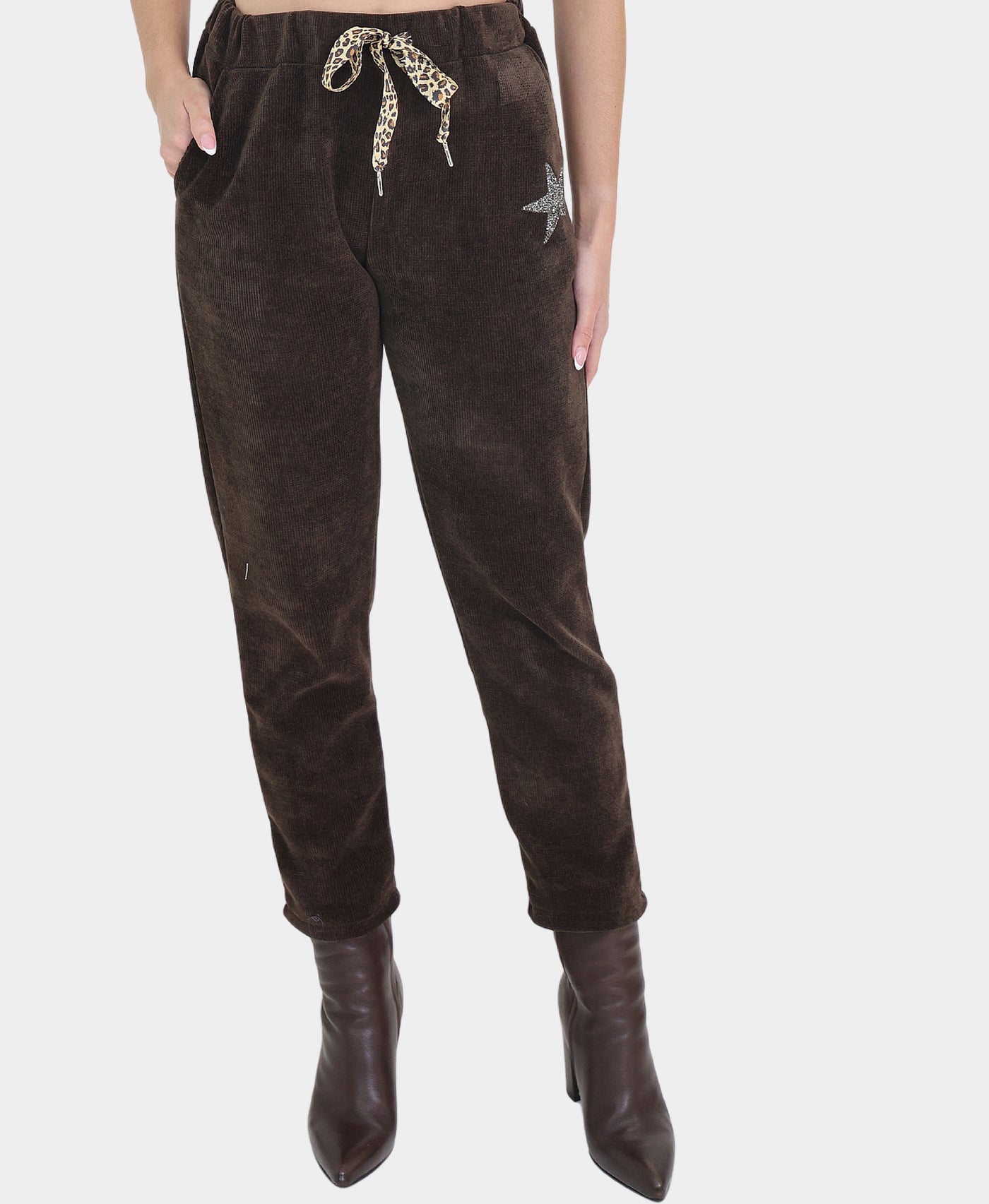 Chenille Pants w/ Beaded Star view 1