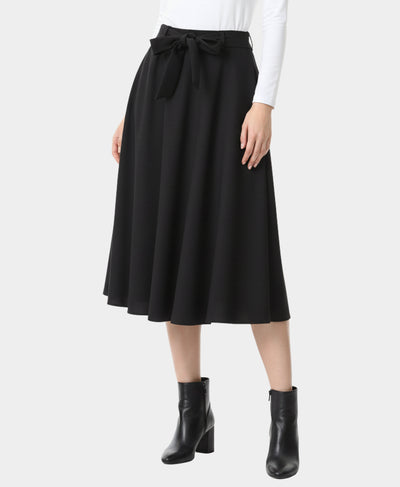 Solid Midi Skirt image 1