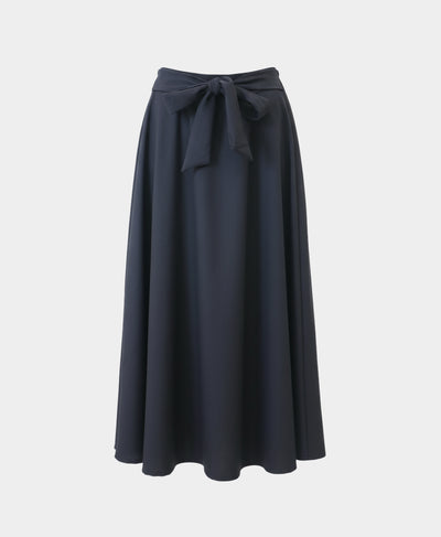 Solid Midi Skirt image 3