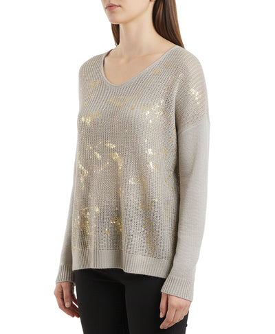 Sweater w/ Gold Foil image 2