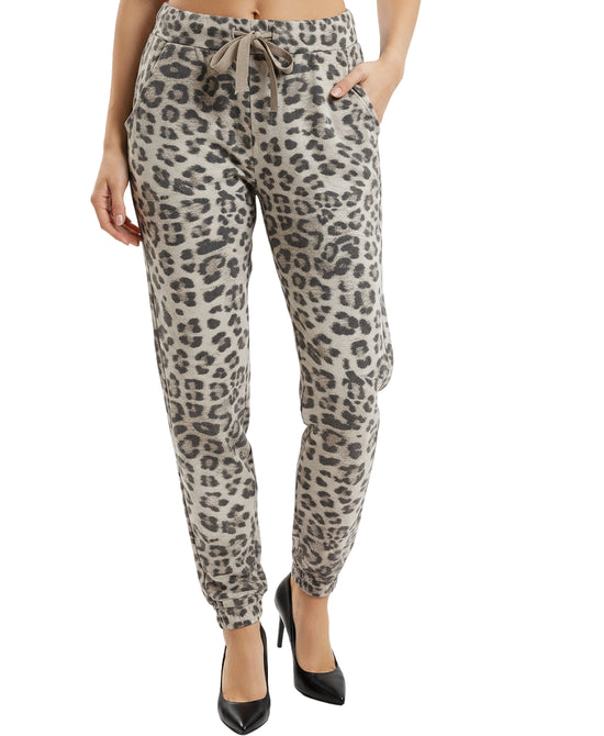 Leopard Print Pants view 