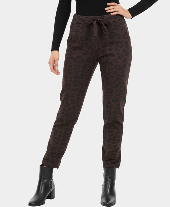 Leopard Print Pants view 